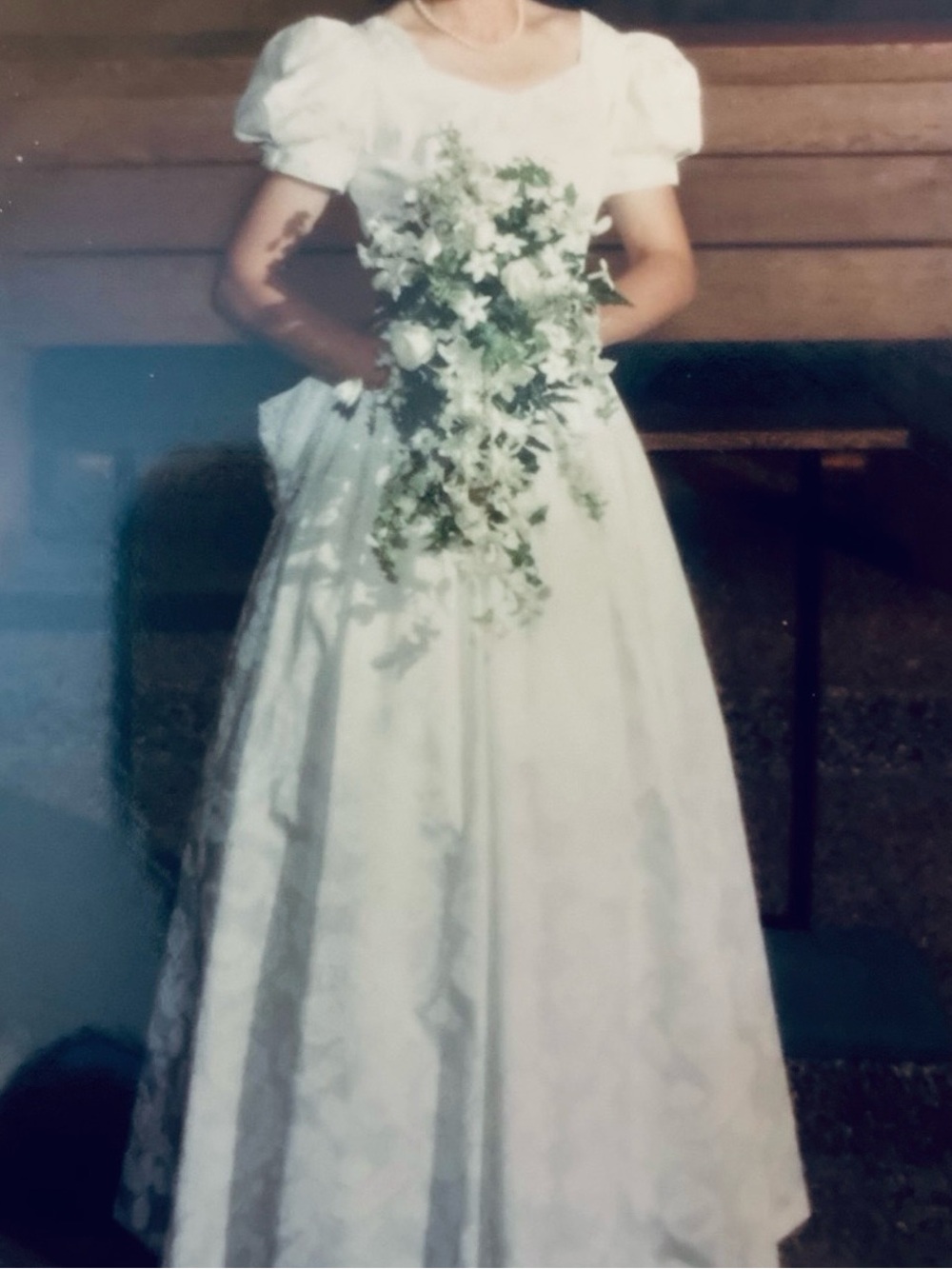 Laura Ashley Cream Bridal Gown